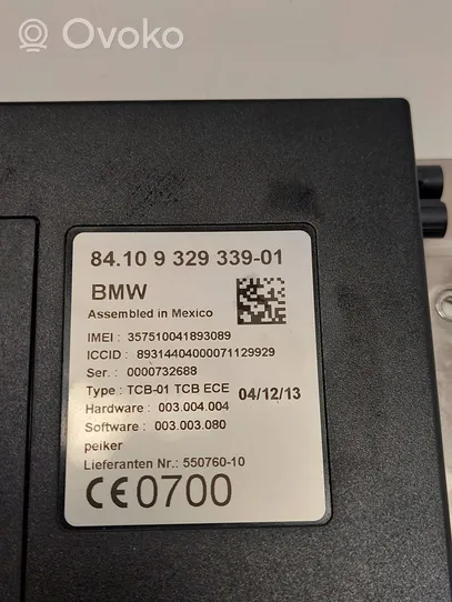 BMW X5 F15 Centralina/modulo bluetooth 9329339