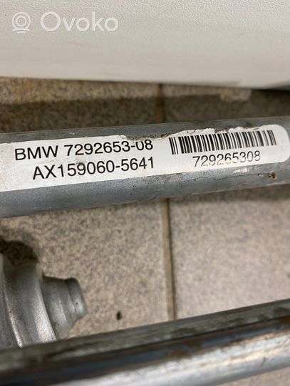 BMW X5 F15 Tringlerie et moteur d'essuie-glace avant 7292653