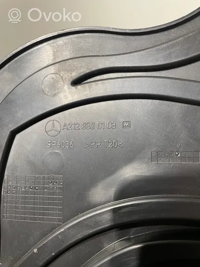 Mercedes-Benz E W212 Parte del condotto dell’aria del micro filtro dell’aria A2128300103