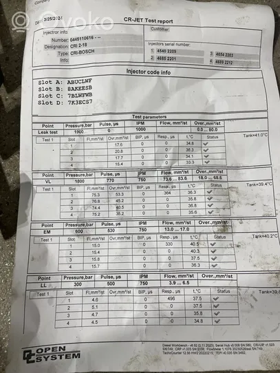 BMW X5 F15 Zestaw układu wtrysku paliwa 7810702