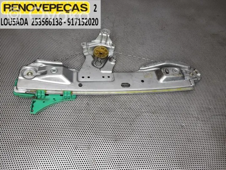 Opel Astra J Mechanizm podnoszenia szyby tylnej bez silnika 