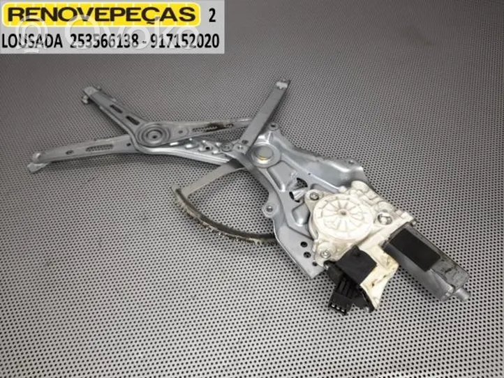 Opel Vectra C Meccanismo di sollevamento del finestrino anteriore senza motorino 