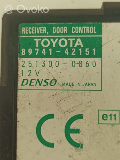 Toyota RAV 4 (XA20) Durvju vadības bloks 8974142151