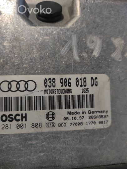 Audi A6 S6 C5 4B Moottorin ohjainlaite/moduuli 038906018DG