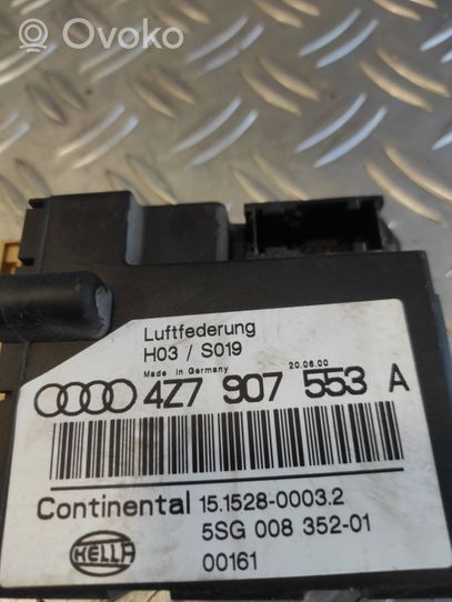 Audi A6 Allroad C5 Pakabos valdymo blokas 4Z7907553A