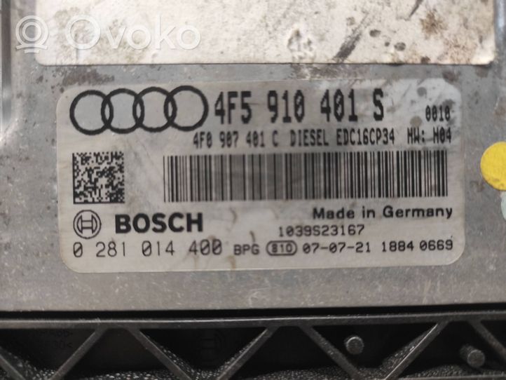 Audi A6 S6 C6 4F Variklio valdymo blokas 4F0907401C