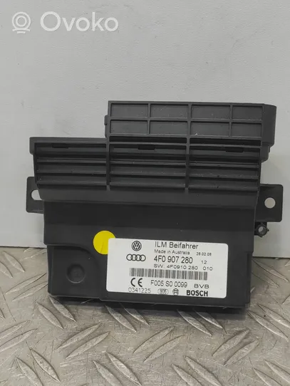 Audi A6 S6 C6 4F Unidad de control del administrador de energía 4F0907280