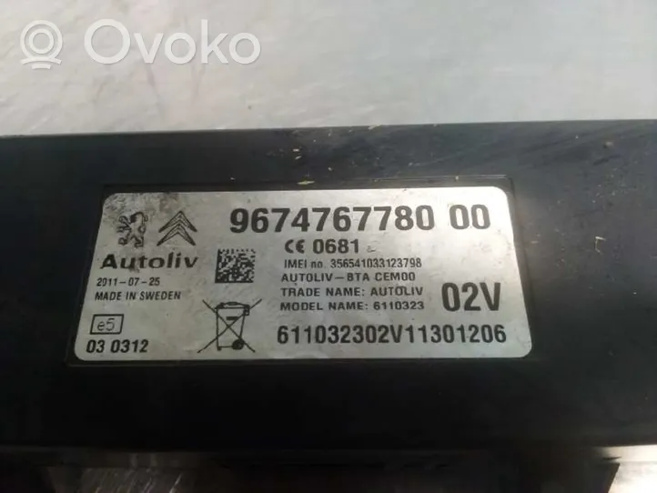 Citroen DS4 Moduł / Sterownik dziku audio HiFi 9674767780