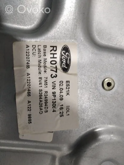 Ford Kuga I Mécanisme lève-vitre de porte arrière avec moteur 7M51R24994DB