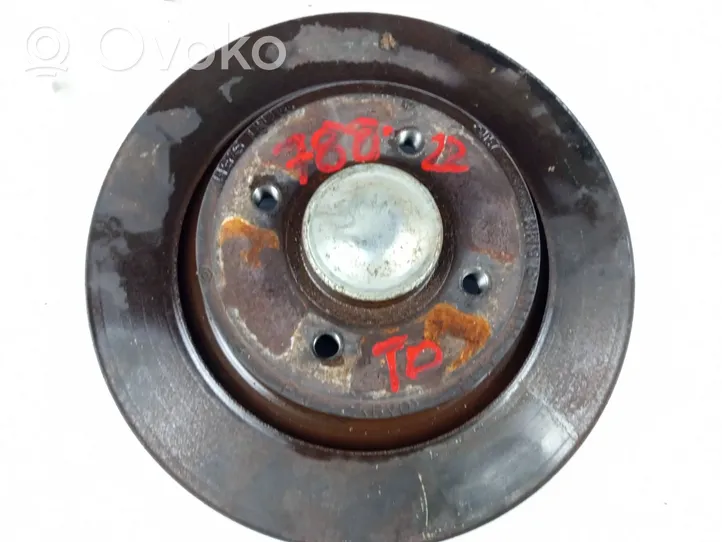 Renault Scenic RX Rear brake disc DERECHO