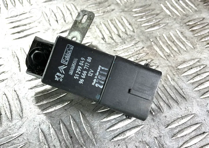 Volvo V50 Glow plug pre-heat relay 9666671780