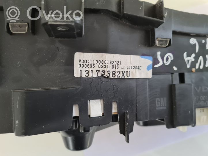 Opel Meriva A Speedometer (instrument cluster) 13173382XU