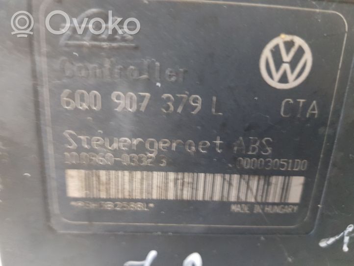 Volkswagen Polo ABS-ohjainlaite/moduuli 6Q0907379L