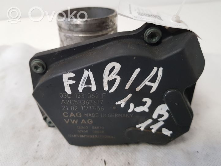 Skoda Fabia Mk2 (5J) Zawór przepustnicy A2C53367617