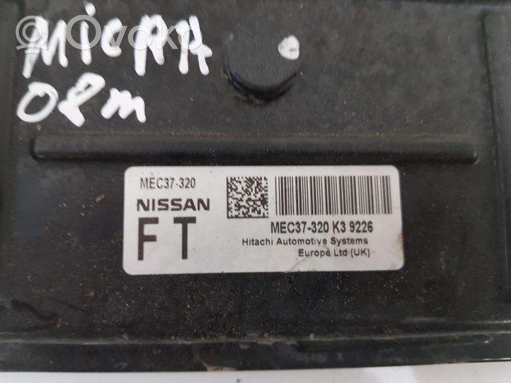 Nissan Micra Calculateur moteur ECU MEC37320