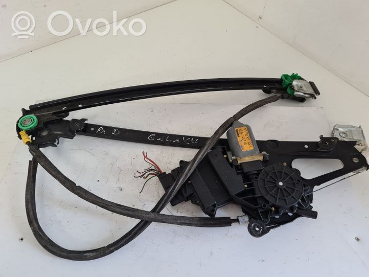 Ford Galaxy Front door window regulator with motor 7M0959802A