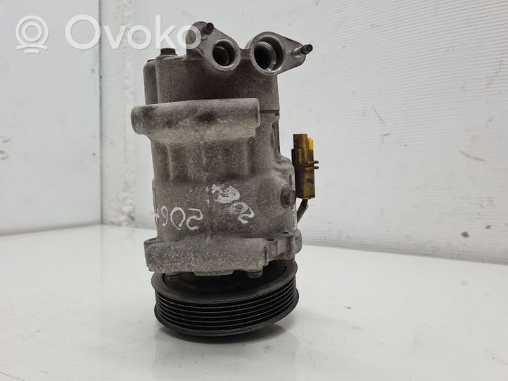 Peugeot 206+ Ilmastointilaitteen kompressorin pumppu (A/C) 0603605244