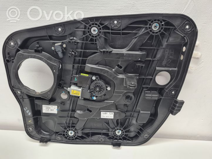 Hyundai Santa Fe Regulador de puerta delantera con motor 9133100100