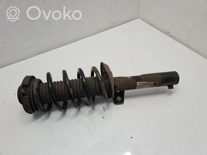 Volkswagen Touran I Front shock absorber with coil spring 1T0413031BR
