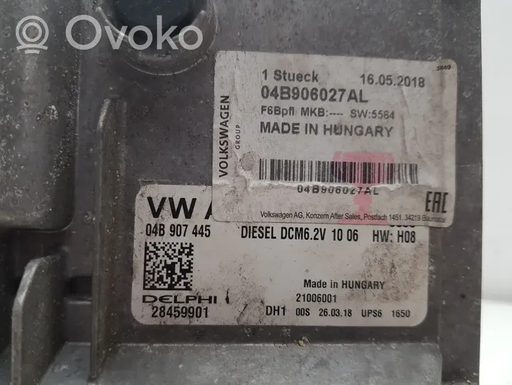 Volkswagen Polo V 6R Unidad de control/módulo del motor 04B907445