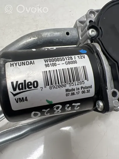 Hyundai i20 (GB IB) Valytuvų mechanizmo komplektas 98100GB000