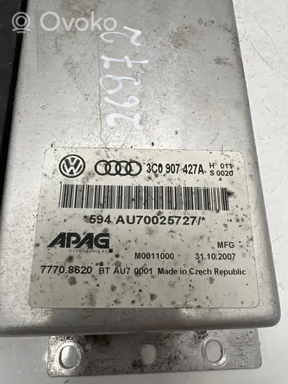 Volkswagen PASSAT B6 Sterownik / Moduł skrzyni biegów 3C0907427A