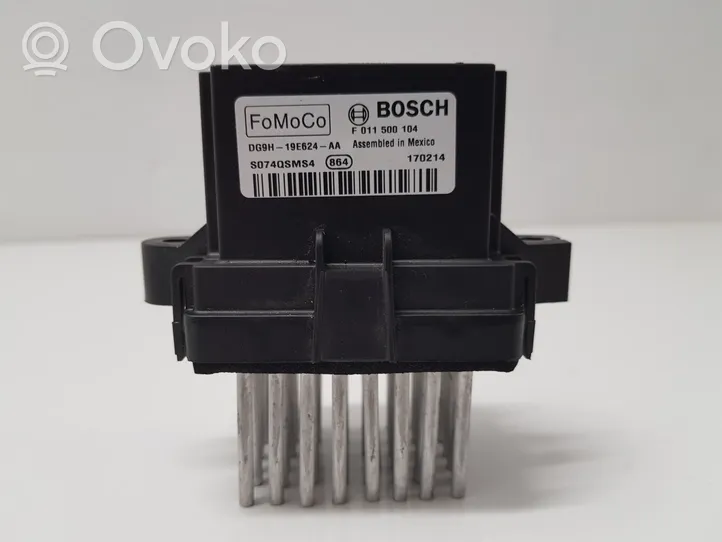 Ford Mondeo MK V Heater blower motor/fan resistor DG9H19E624AA