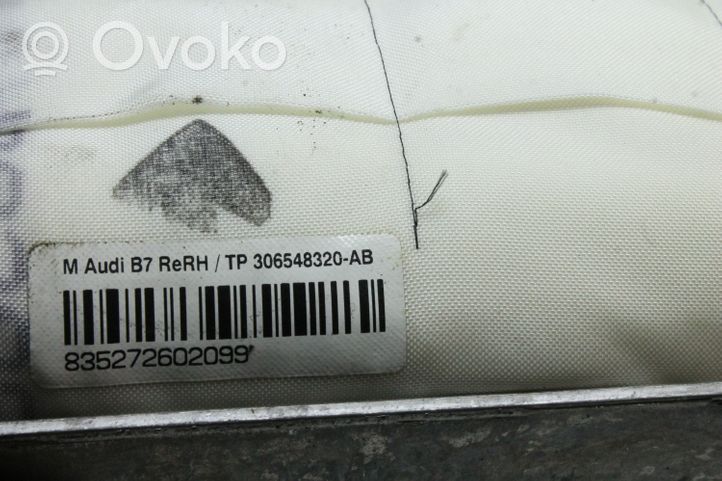 Audi A4 S4 B7 8E 8H Airbag de passager 8E2880204D