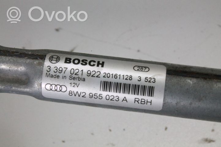 Audi A4 S4 B9 Mechanizm i silniczek wycieraczek szyby przedniej / czołowej 8W2955023A