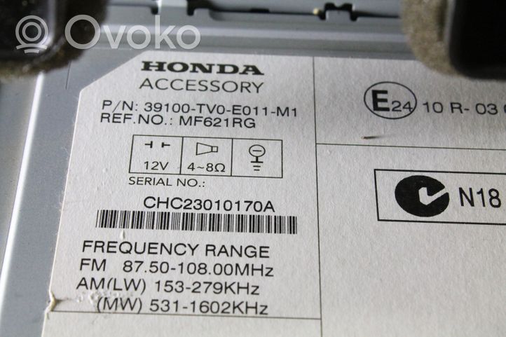 Honda Civic IX Äänenvoimakkuuden ohjauskytkin 39100TV0E011M1