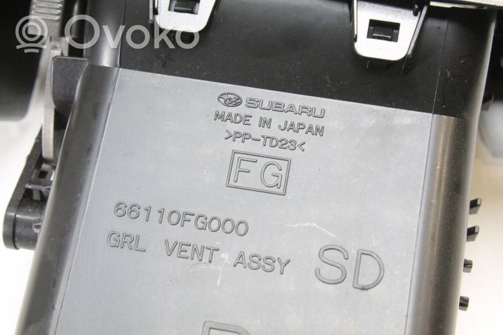 Subaru Forester SH Copertura griglia di ventilazione cruscotto 66110FG000