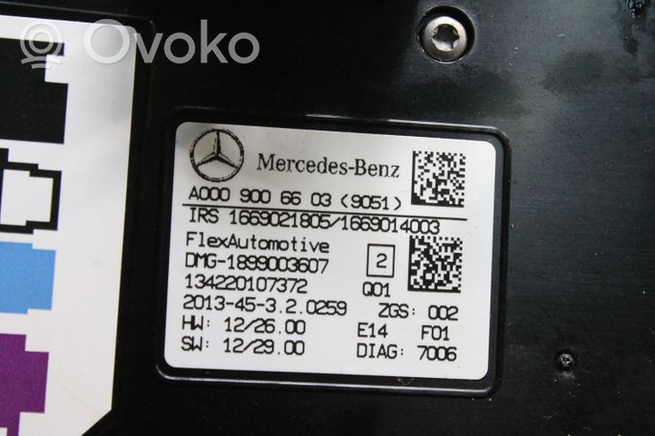 Mercedes-Benz A W176 Etuistuimen valo A0009006603