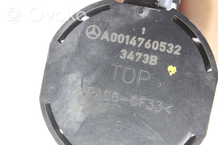 Mercedes-Benz A W176 Electrovanne soupape de dépression A0014760532