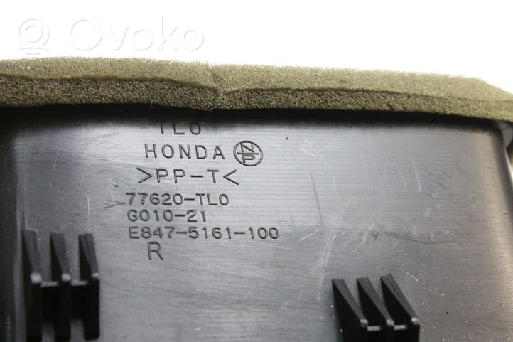 Honda Accord Dysze / Kratki nawiewu deski rozdzielczej 77620TL0G01021