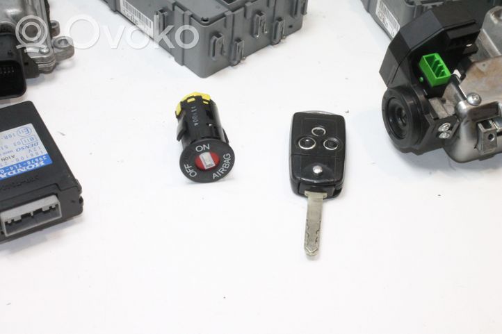 Honda Accord Juego de cerradura y set ECU del motor 0281018056