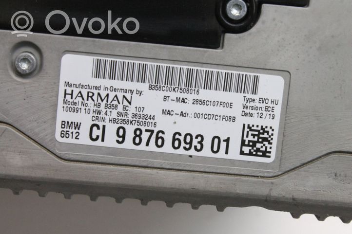 Toyota Supra A90 Panel / Radioodtwarzacz CD/DVD/GPS 9876693
