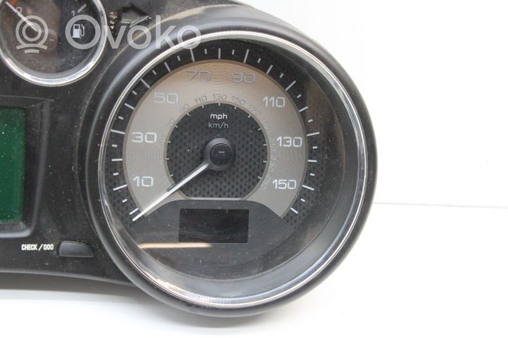 Peugeot RCZ Compteur de vitesse tableau de bord 9666661380