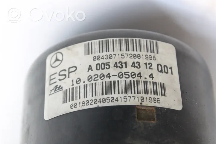 Mercedes-Benz CLK A209 C209 Pompa ABS A0345457932