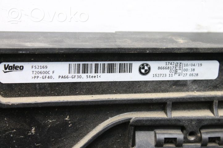 Toyota Supra A90 Osłona wentylatora chłodnicy 8666817