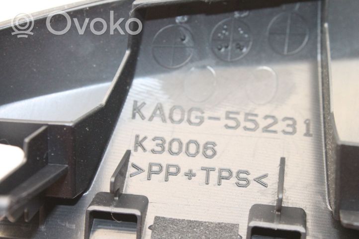 Mazda CX-5 Radion/GPS-laitteen pääyksikön kehys KA0G55231