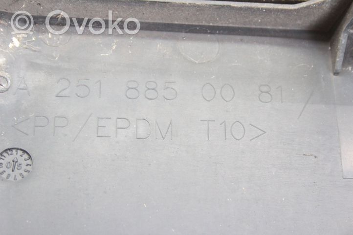 Mercedes-Benz R W251 Rekisterikilven kehys/pidike A2518850081