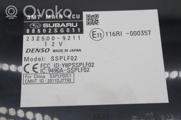 Subaru Forester SJ Centralina/modulo immobilizzatore 88802SG011