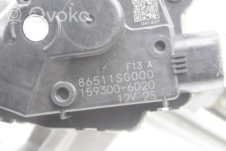 Subaru Forester SJ Tringlerie et moteur d'essuie-glace avant 86511SG000