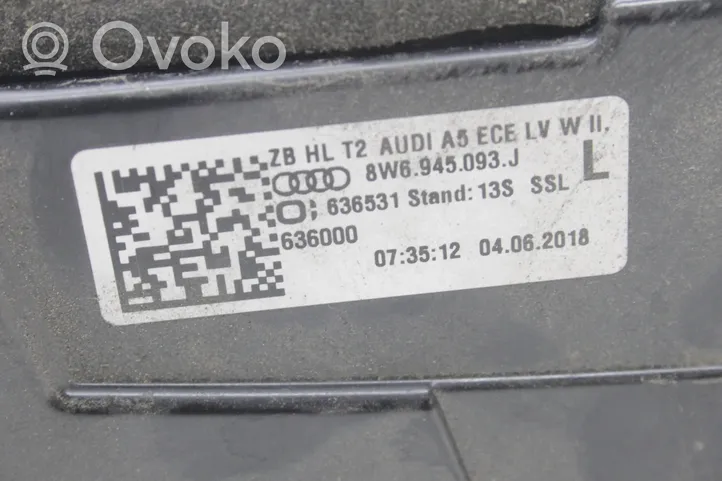 Audi A5 Feux arrière sur hayon 8W6945093J