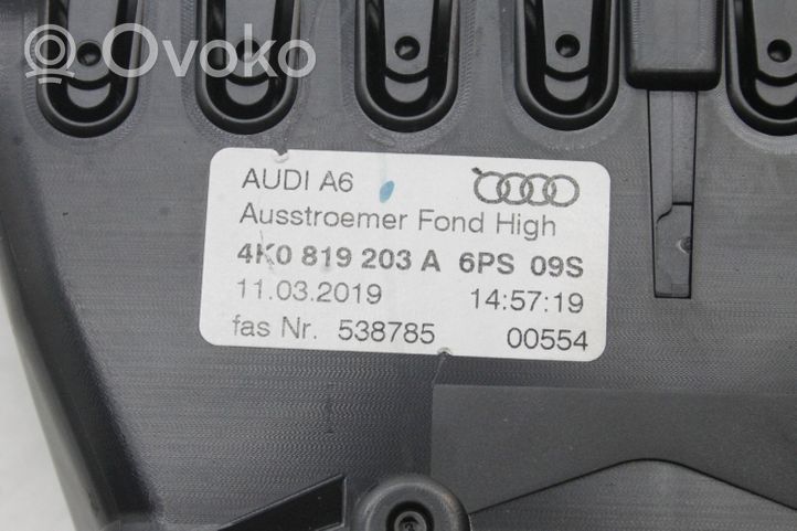 Audi A7 S7 4K8 Other center console (tunnel) element 4K0819203A