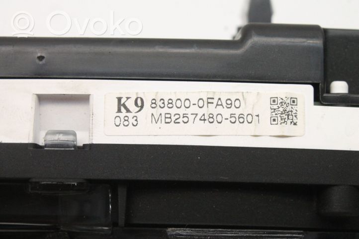 Toyota Verso Kit calculateur ECU et verrouillage 896610F630