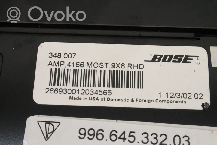Porsche Boxster 986 Amplificatore 99664533203