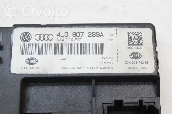 Audi Q7 4L Modulo di controllo del corpo centrale 4L0907289A