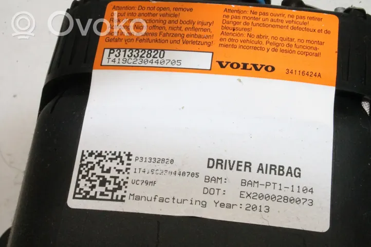 Volvo XC70 Poduszka powietrzna Airbag kierownicy P31332820