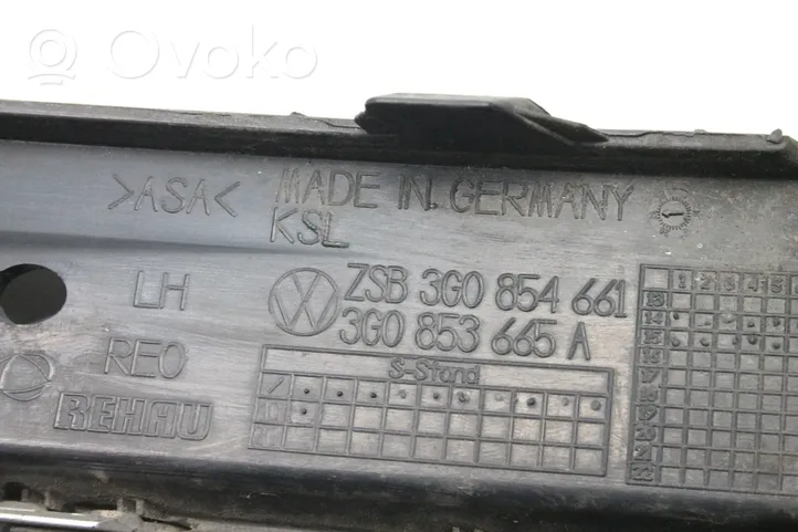 Volkswagen PASSAT B8 Kratka dolna zderzaka przedniego 3G0854661